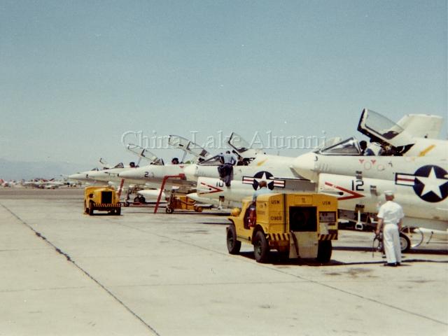 VX-5 Vampires flight line