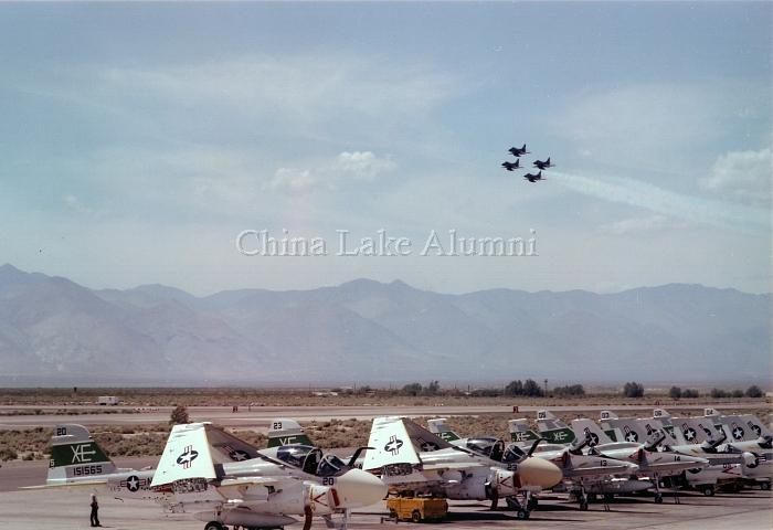 VX-5 Vampires flight line