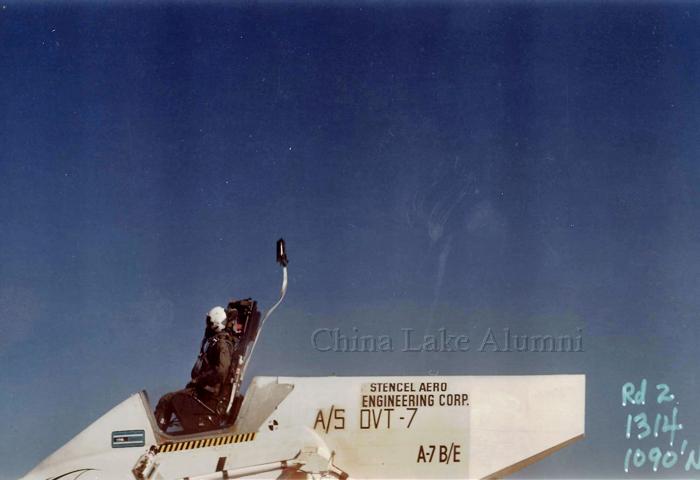 Corsair II ejection test