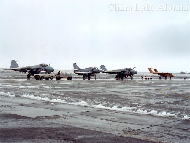 VX-5 Vampire flight line