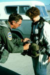 Navy test parachutist jumpmaster