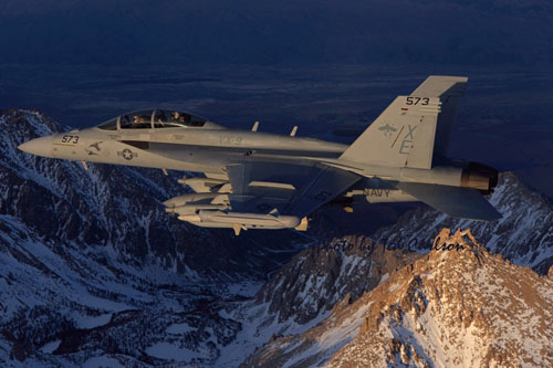 VX-9 EA-18G Growler BuNo 166857