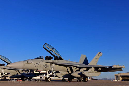 VX-9 EA-18G Growler BuNo 166857