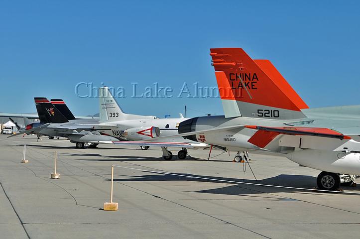 Aircraft display south side of hangar 3